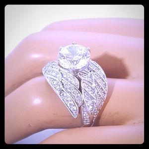 Vintage sterling silver ring size 9